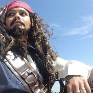 Jack Sparrow Costume with Custom Pieces